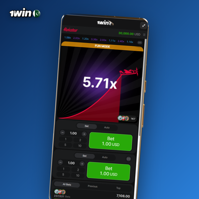 Padlock icon on auto-cashout target multiplier field in 1Win Aviator app