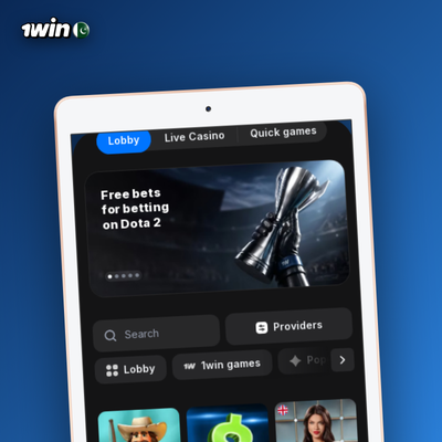 Bet on cricket and football with the 1Win bet app sportsbook in Pakistan