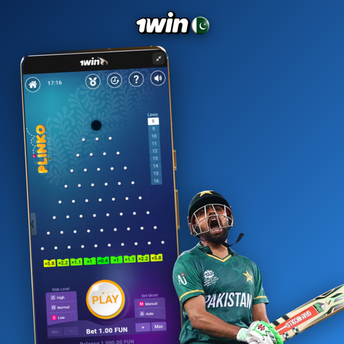 1Win deposit cashier showing JazzCash Easypaisa and crypto payment options in PKR