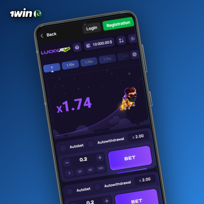 Scrollable multiplier chips from past rounds powering Lucky Jet predictor 1Win