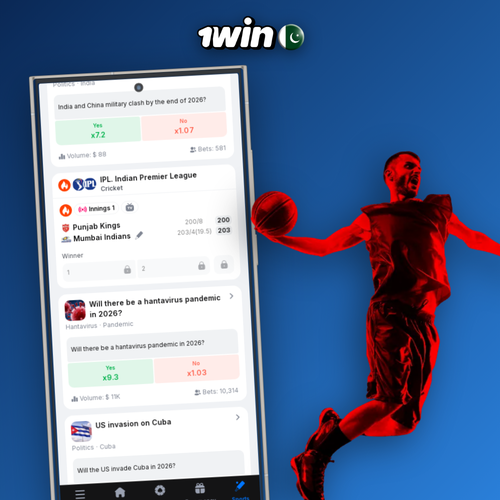1Win's official casino and sportsbook site welcomes Pakistani players with 500% bonus