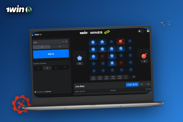 1Win registration promo code field highlighted on both desktop and mobile screens