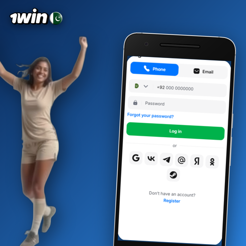 1Win registration form for Pakistan players — create your account today